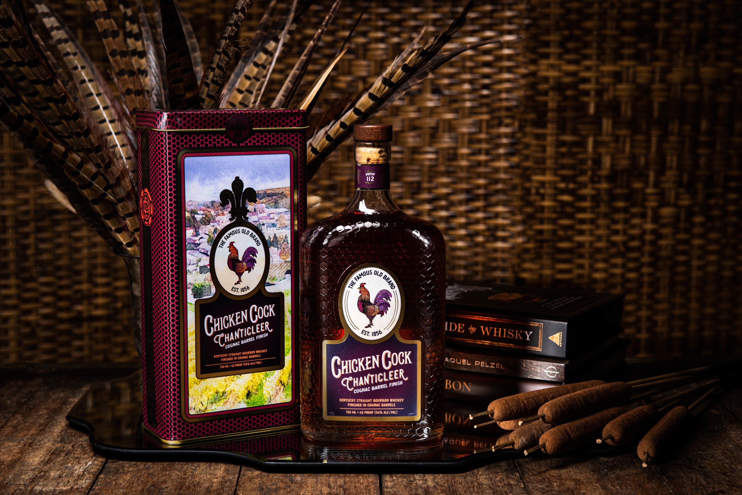 Chicken Cock Whiskey releases Chanticleer KY Straight Bourbon Whiskey