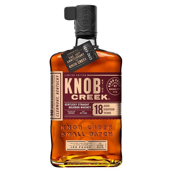 Knob Creek introduces limited edition 18YearOld bourbon