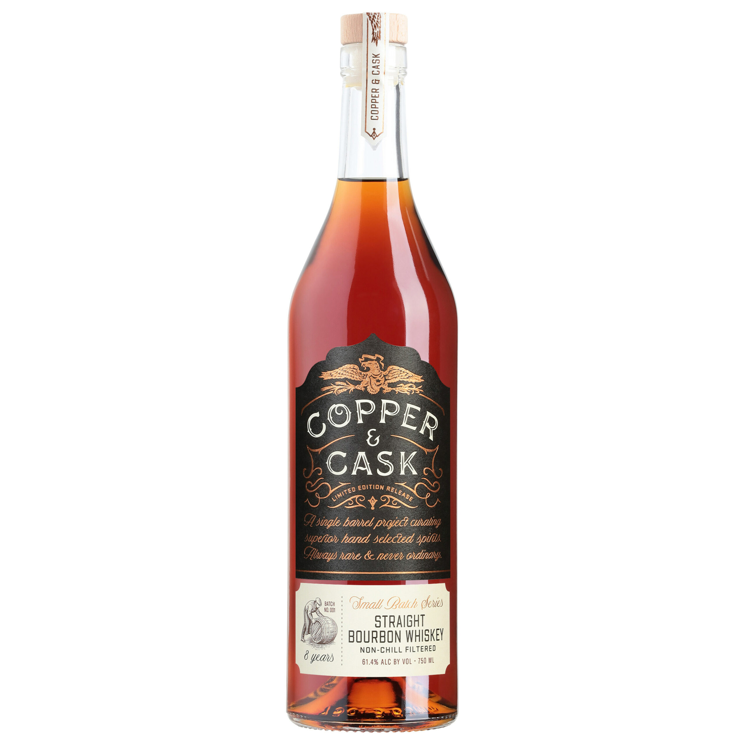 Copper & Cask unveils Small Batch Series with EightYearOld Bourbon