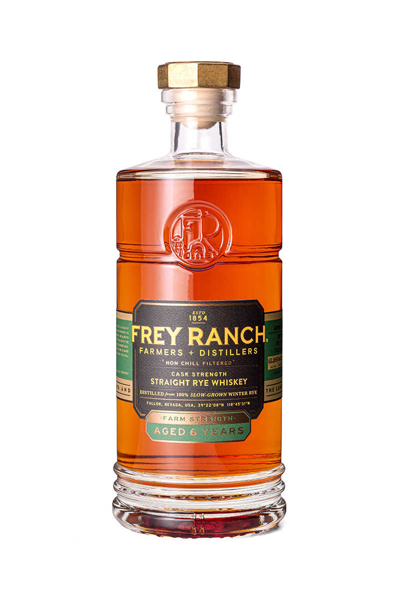 Frey Ranch® Distillery debuts Frey Ranch Farm Strength Uncut Rye